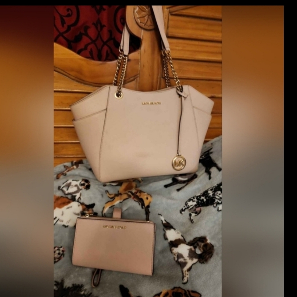 Michael Kors Handbag And Wallet